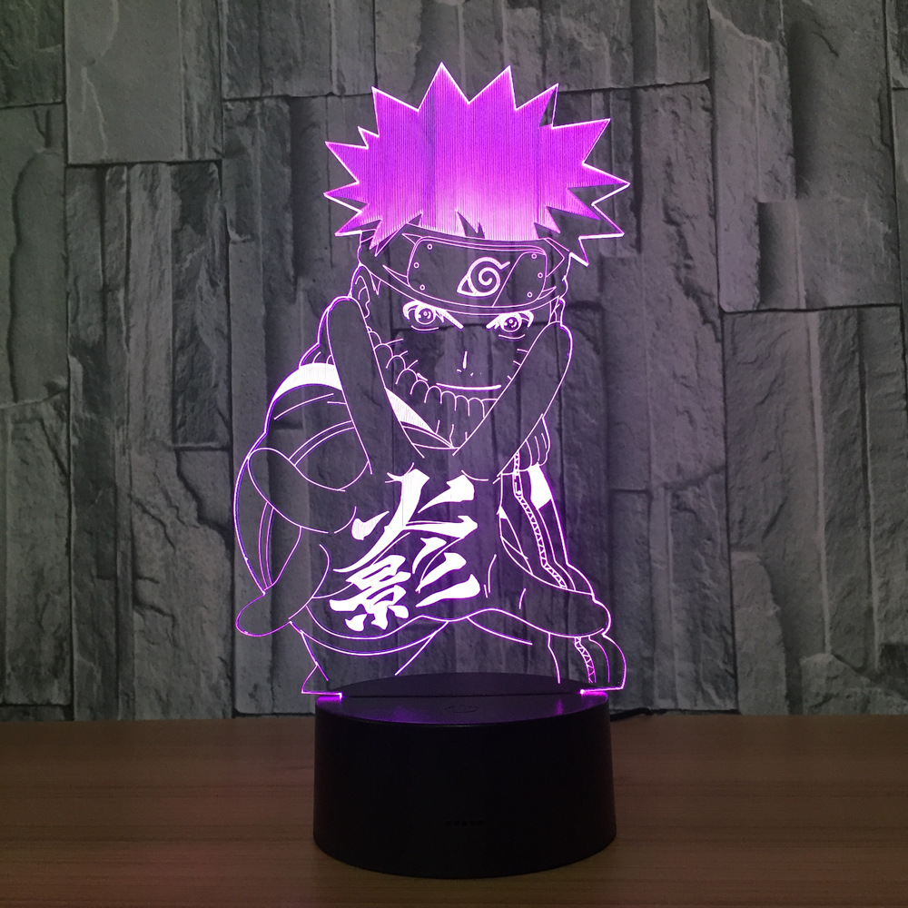  Lampe  RGB Naruto LED  Boutique Manga 