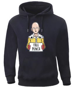 freepunch saitama sweatshirt noir