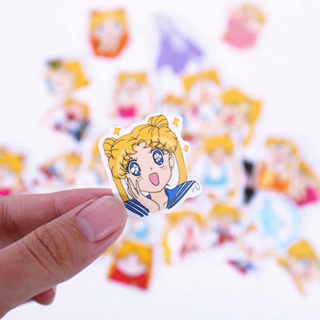 Autocollant Sailor Moon Modèle