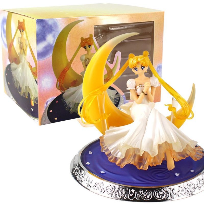Figurine Sailor Moon 15 Cm – Statuette Manga PVC, Collection/décoration
