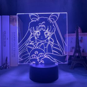 Veilleuse Sailor Moon Present Bleu