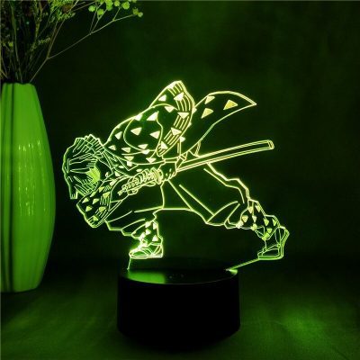 Lampe de Chevet LED Zenitsu Agatsuma