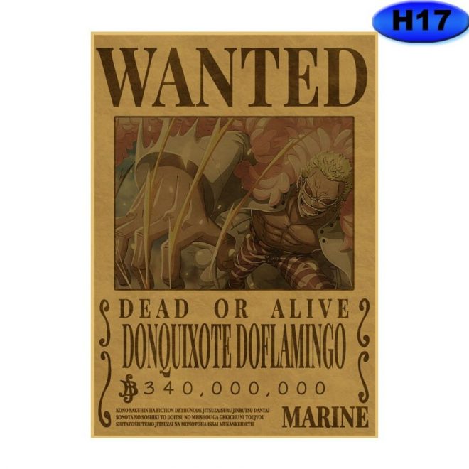 Poster-Wanted-Doflamingo
