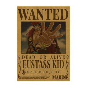 Poster-Wanted-Eustass-Kid-510×510