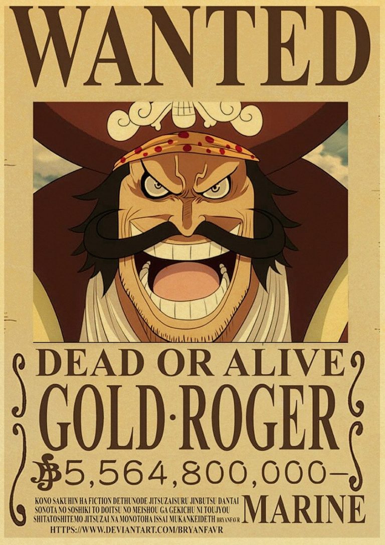 Poster-Wanted-Gold-Roger