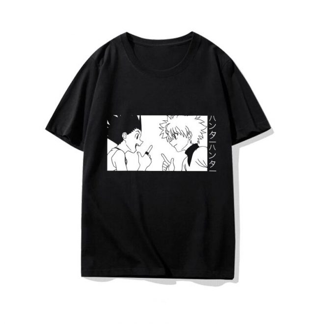 T-Shirt-Gon-Kirua-Kanji-Noir