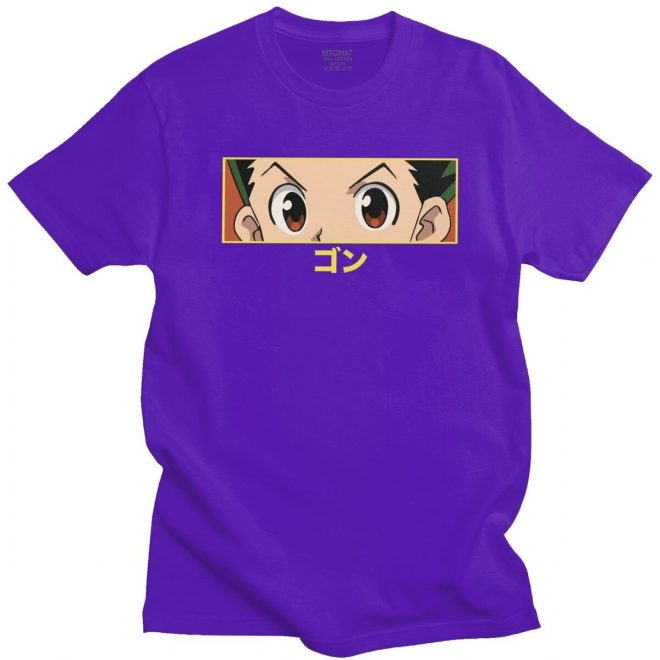 T-Shirt-Gon-Regard-Violet