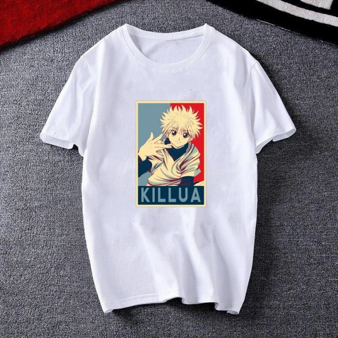 T-Shirt-Killua-Blanc