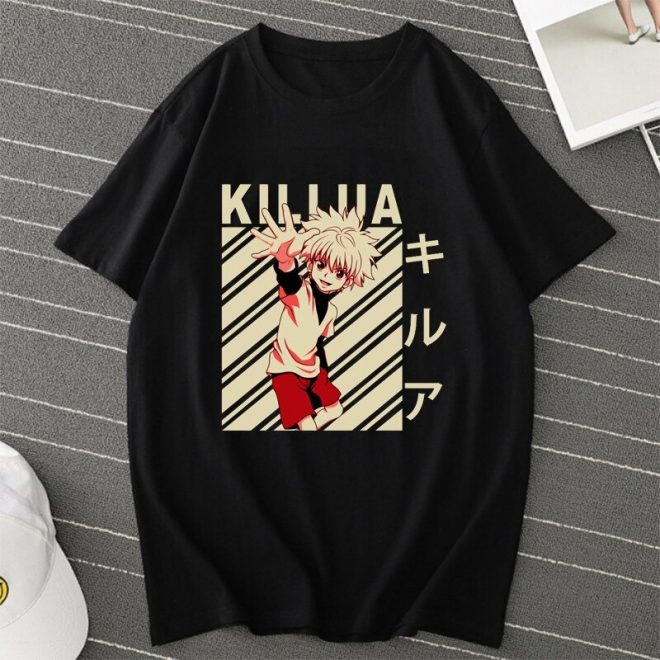 T-Shirt-Killua-Kanji-Noir (2)