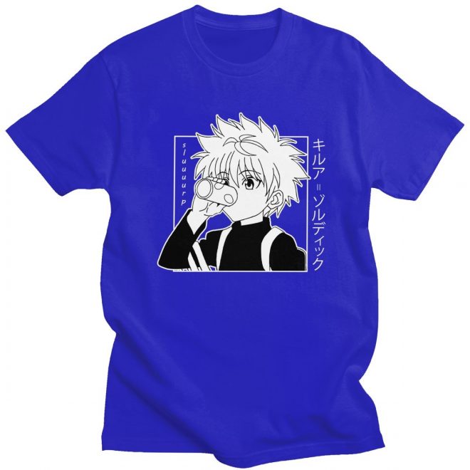 T-Shirt-Kirua-Kanji-Bleu