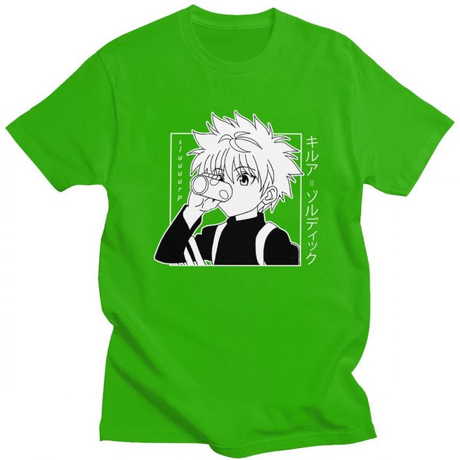 T-Shirt-Kirua-Kanji-Vert