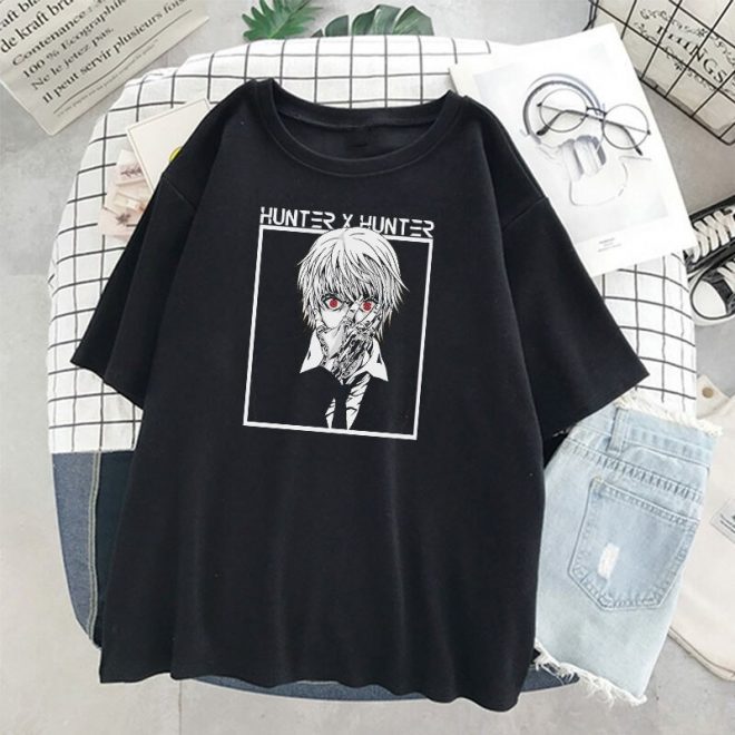 T-Shirt-Kurapika-Femmes-Noir