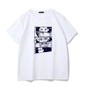 T-Shirt-Leolio-Kirua-Kurapika-Hisoka-Gon-Blanc