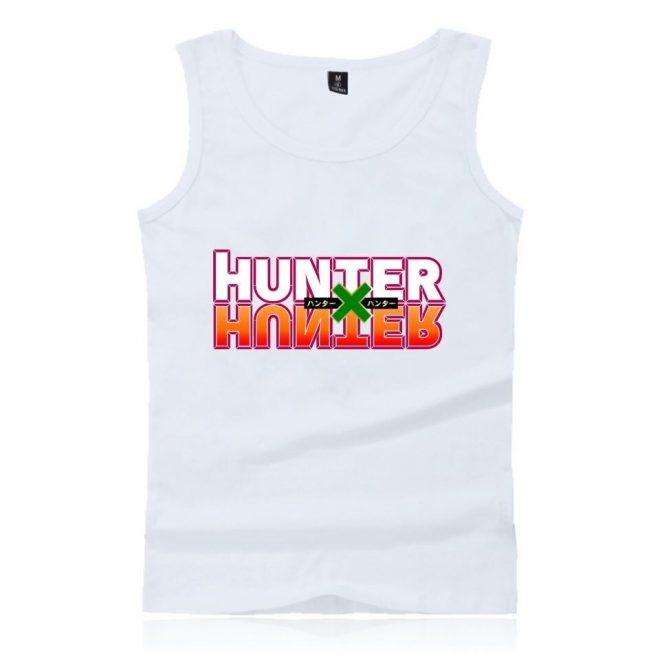 Debardeur-Logo-Hunter-x-Hunter-Blanc