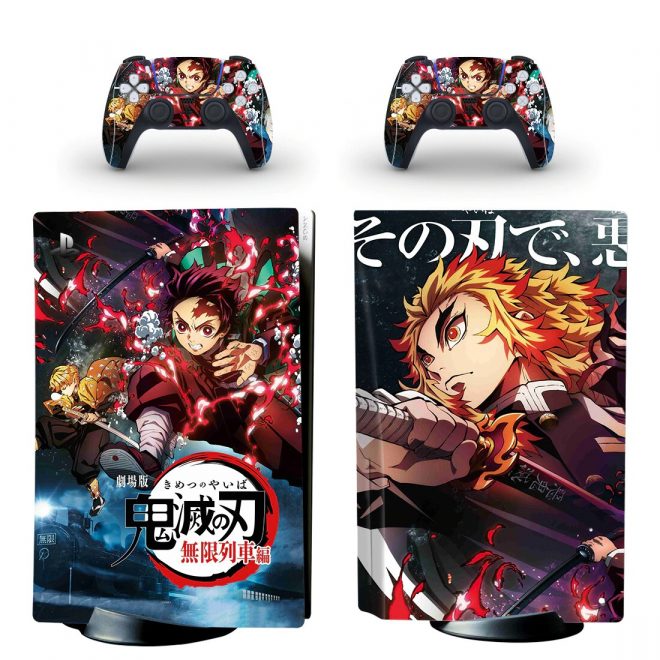 Stickers-PS5-Kyojuro-Tanjiro-Zenitsu