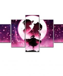 Tableau Shinobu x Kanao Demon Slayer Cadre Toile main image 1