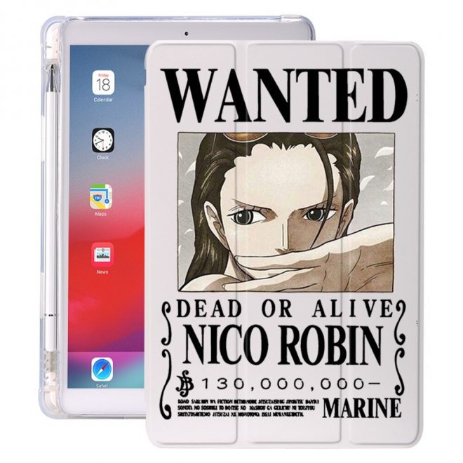 Coque-iPad-Nico-Robin-Blanc