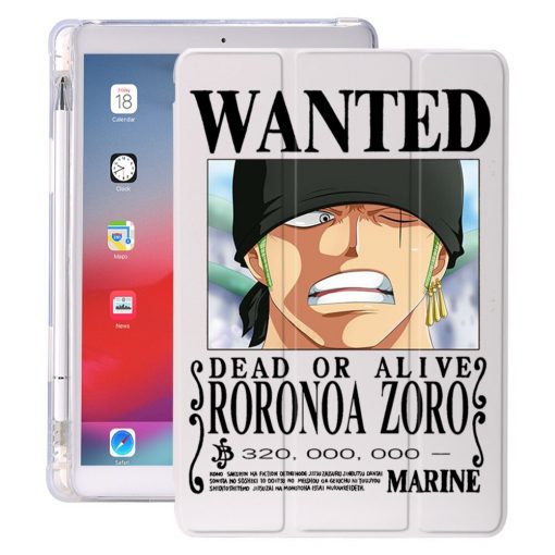 Coque-iPad-Roronoa-Zoro-Blanc