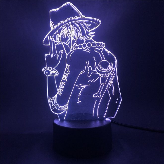 Lampe-LED-Ace-Bleu