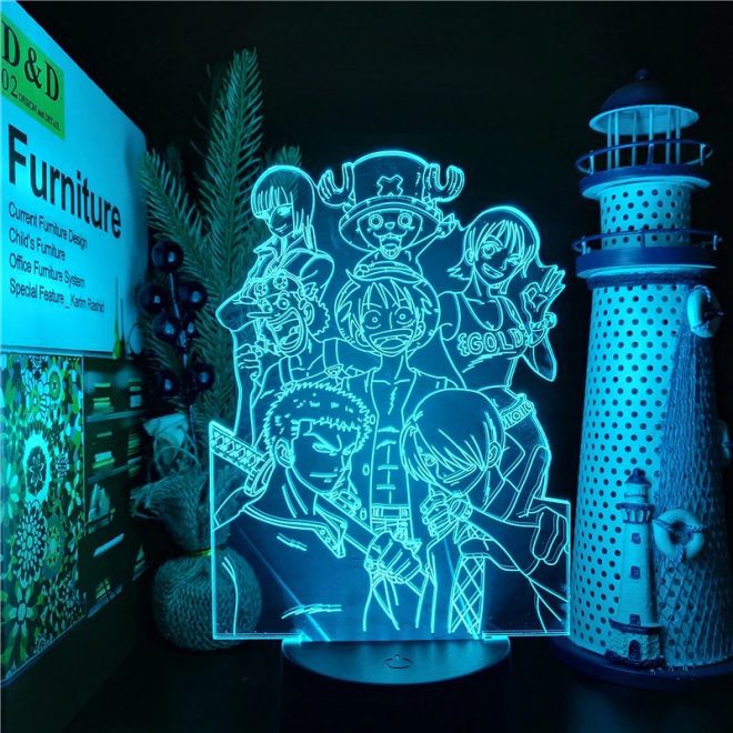 Lampe-LED-Equipage-Mugiwara-Bleu