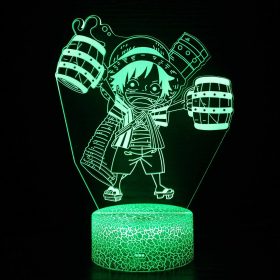 Lampe-LED-Luffy-Enfant-Cracked-Vert
