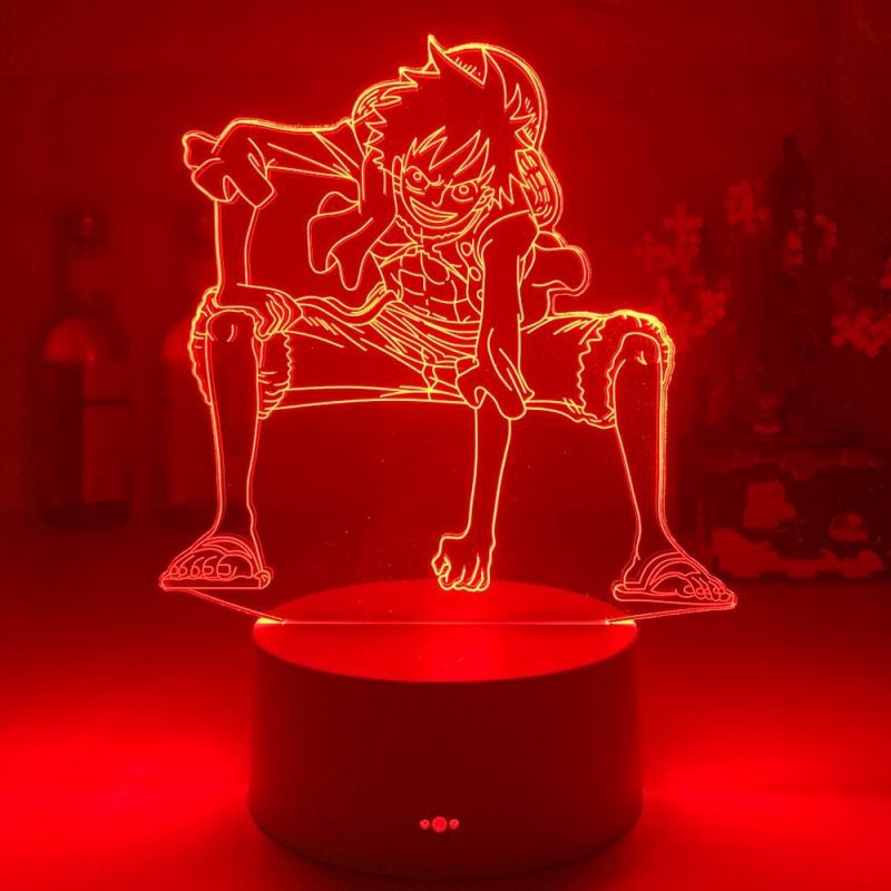 Lampe Décorative One Piece - Enseigne Lumineuse Manga - Réf ONEPIECE25CMS - Neuve