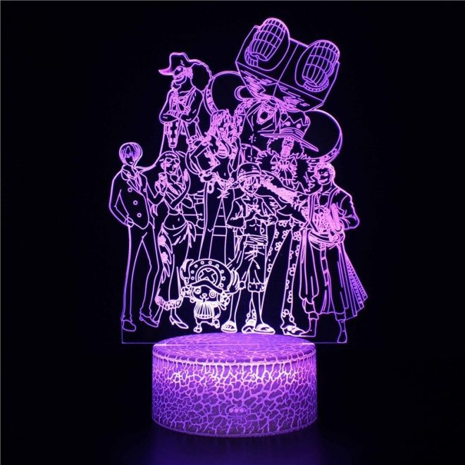 Lampe-LED-Mugiwara-Cracked-Violet