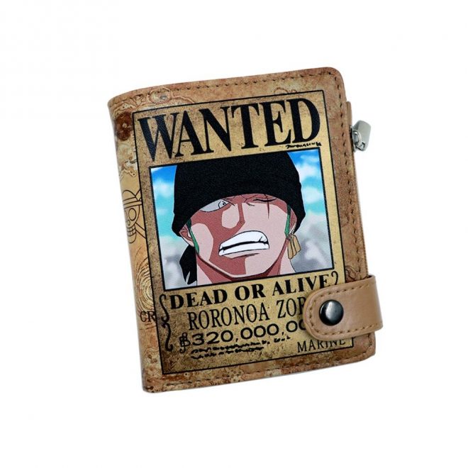 Portefeuille-Wanted-Zoro