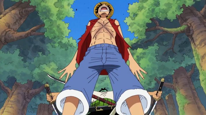 Comment Luffy a eu sa cicatrice sur le ventre ?