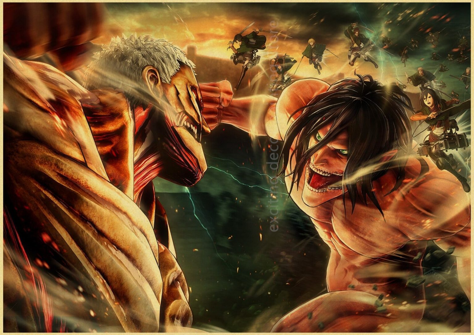 Short Titan Primordial - Attaque des Titans™ main image 0