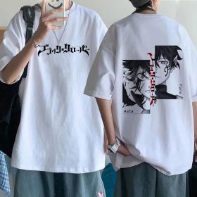 T Shirt Blanc Asta Yuno