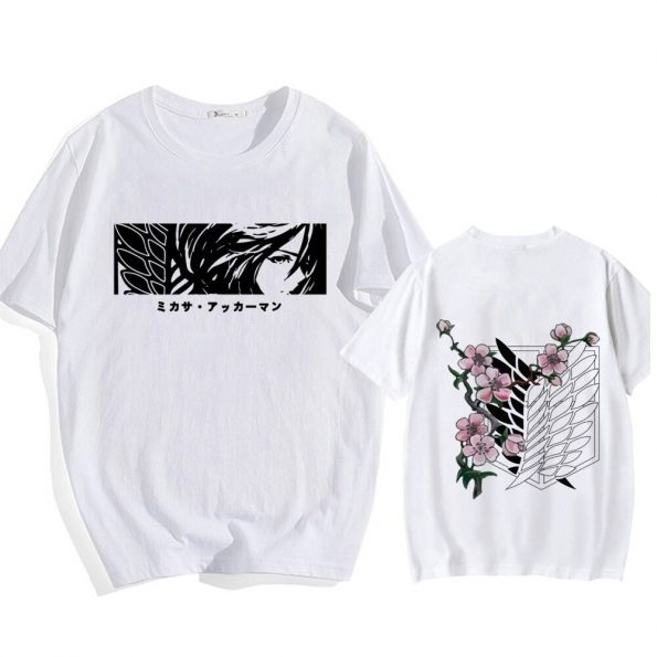 T-Shirt Mikasa Blanc
