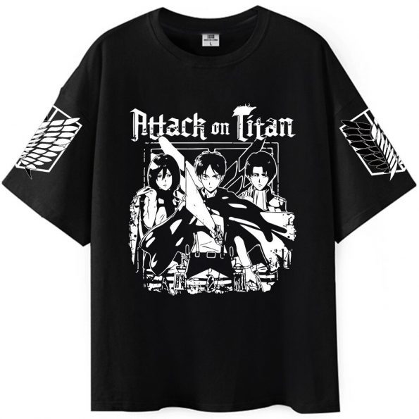 T-Shirt Mikasa Eren Livai