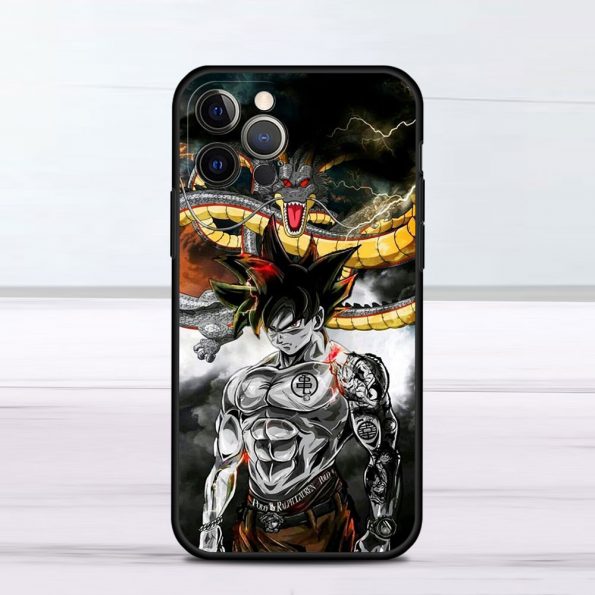 Coque iPhone Goku Shenron