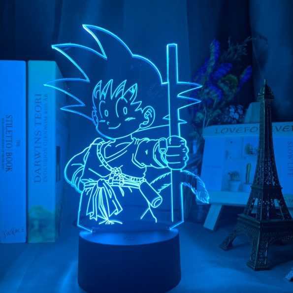 Lampe 3D Goku Enfant