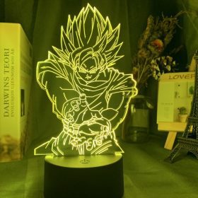 Lampe 3D Goku Kamehameha