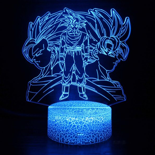 Lampe 3D San Goku