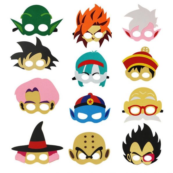 Masques Halloween Dragon Ball