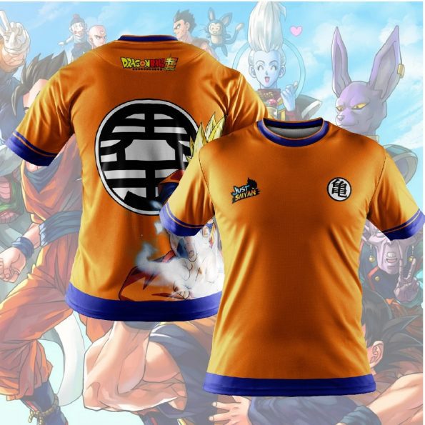 T-Shirt Baseball Goku